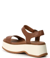 Sorel Dayspring Leather Platform Sandals