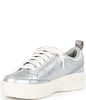 Sorel ONA AVE Low Waterproof Metallic Leather Sneakers