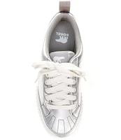 Sorel ONA AVE Low Waterproof Metallic Leather Sneakers