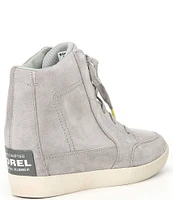 Sorel Out N About Waterproof Leather Wedge Sneakers