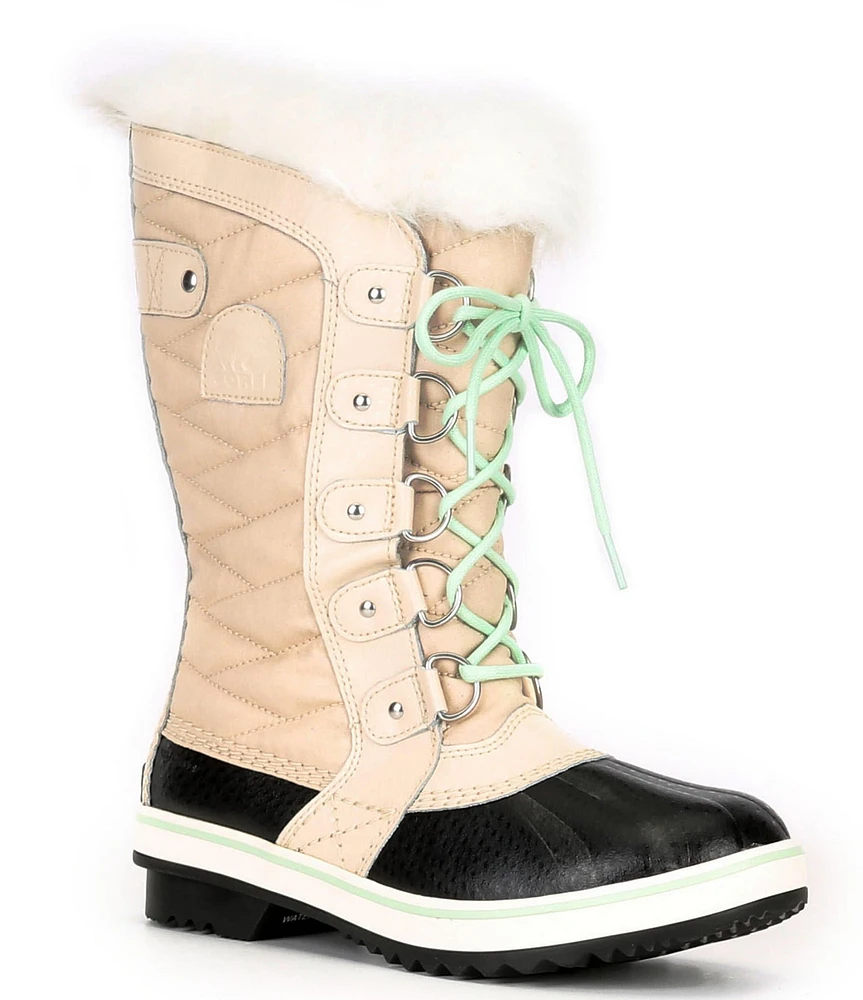 Sorel Women's Tofino II Faux Fur Lace-Up Waterproof Cold Weather Boots