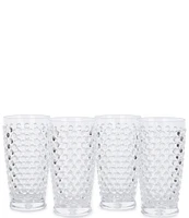 Southern Living Acrylic Parker Hobnail Jumbo Tumblers, Set of 4