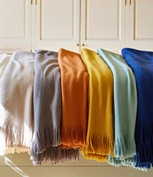 Southern Living Ashford Fringed Acrylic Throw Blanket