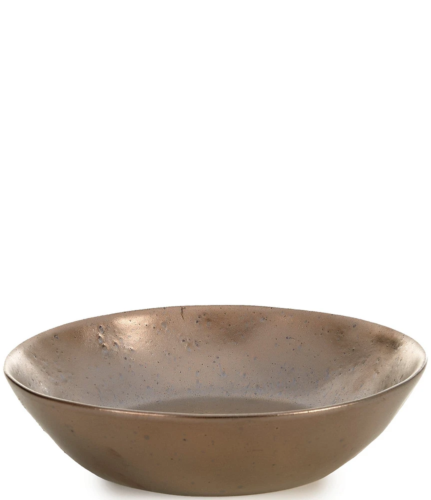 Southern Living Astra Collection Bronze Metallic Pasta Bowl