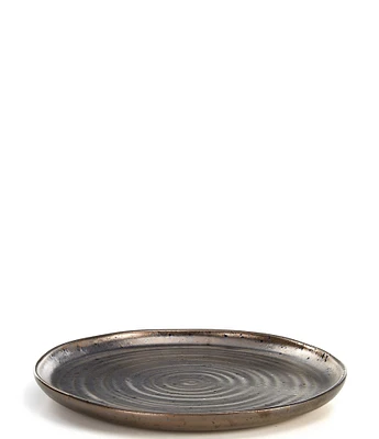 Southern Living Astra Collection Glazed Bronze Metallic Salad Plate