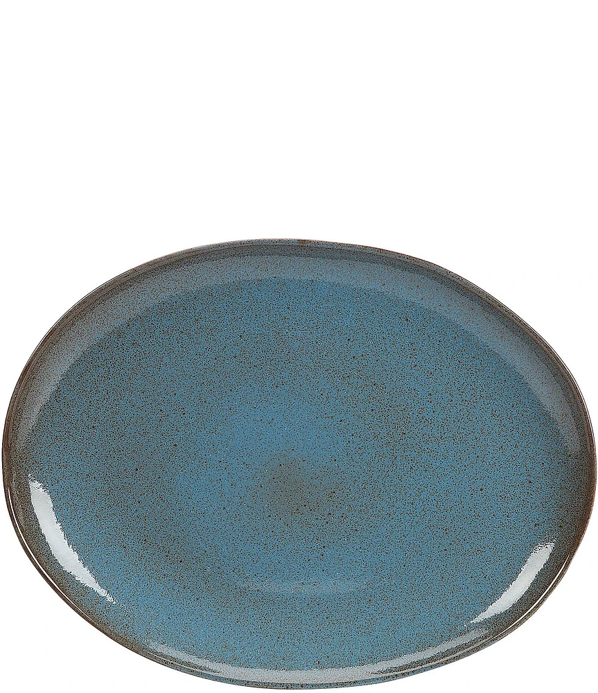 Southern Living Astra Collection Glazed Oval Platter, Boxed