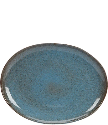 Southern Living Astra Collection Glazed Oval Platter, Boxed