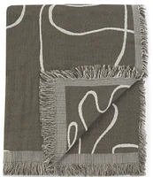 Southern Living Blakely Reversible Fringed Throw