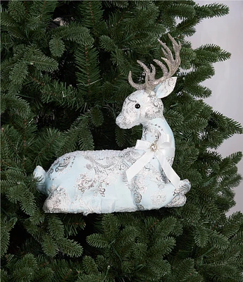 Southern Living Blue Christmas Collection Deer Nestler