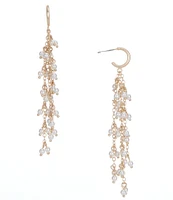 Southern Living Borrowed & Blue by Southern Living Multi Row Chain Shakey Pearl Chandelier Earrings