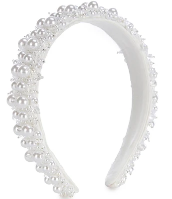 Southern Living Borrowed & Blue By Southern Living Pearl Statement Headband