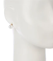 Southern Living Borrowed & Blue By Southern Living Pearl with Stones Stud Earrings