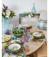 Southern Living Cabbage Footed Cake Plate