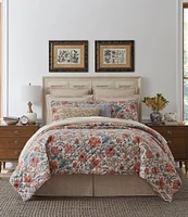 Southern Living Camille Jacobean Floral Quilt Mini Set