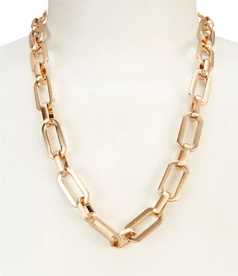 Southern Living Chain Link Collar Necklace