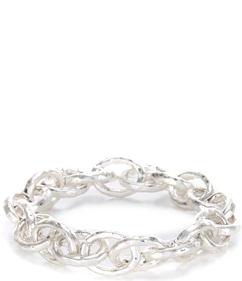 Southern Living Chunky Link Stretch Bracelet