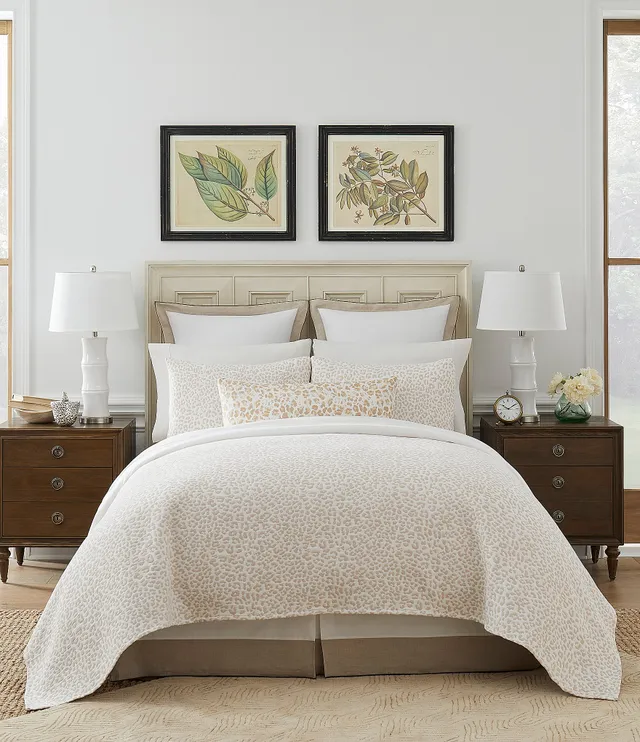 Southern Living Stanton Floral Linen & Cotton Comforter Mini Set