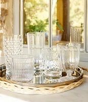 Southern Living Clear Acrylic Short Goblets, Set of 4