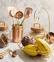 Southern Living Copper Fruit Basket