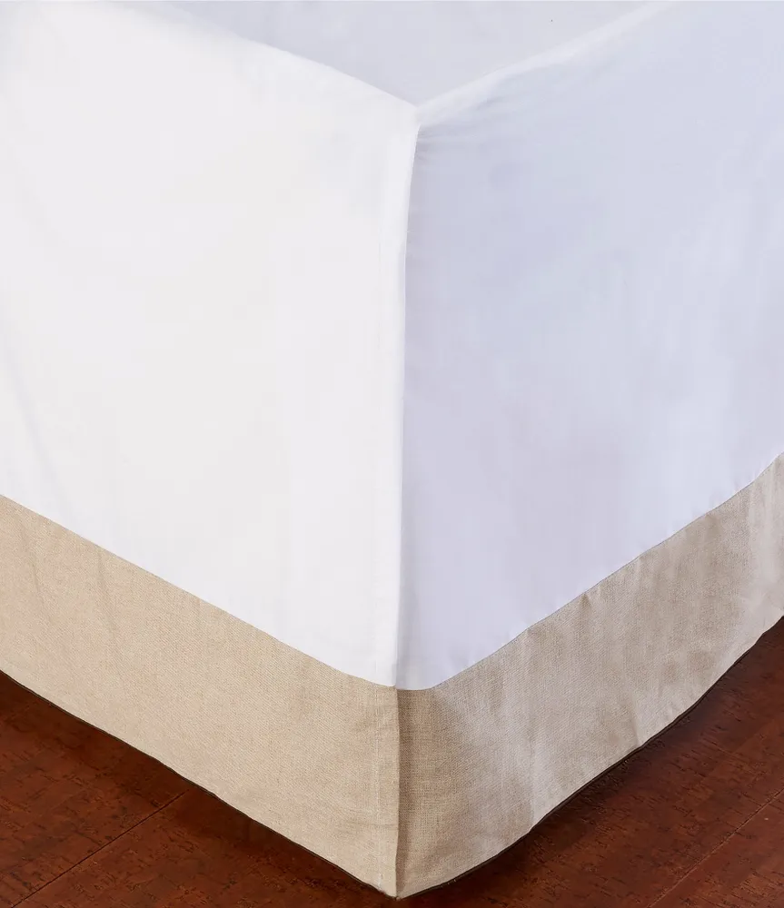 Southern Living Covington Cotton & Linen Bed Skirt