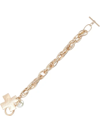 Southern Living Cross Charm Bracelet