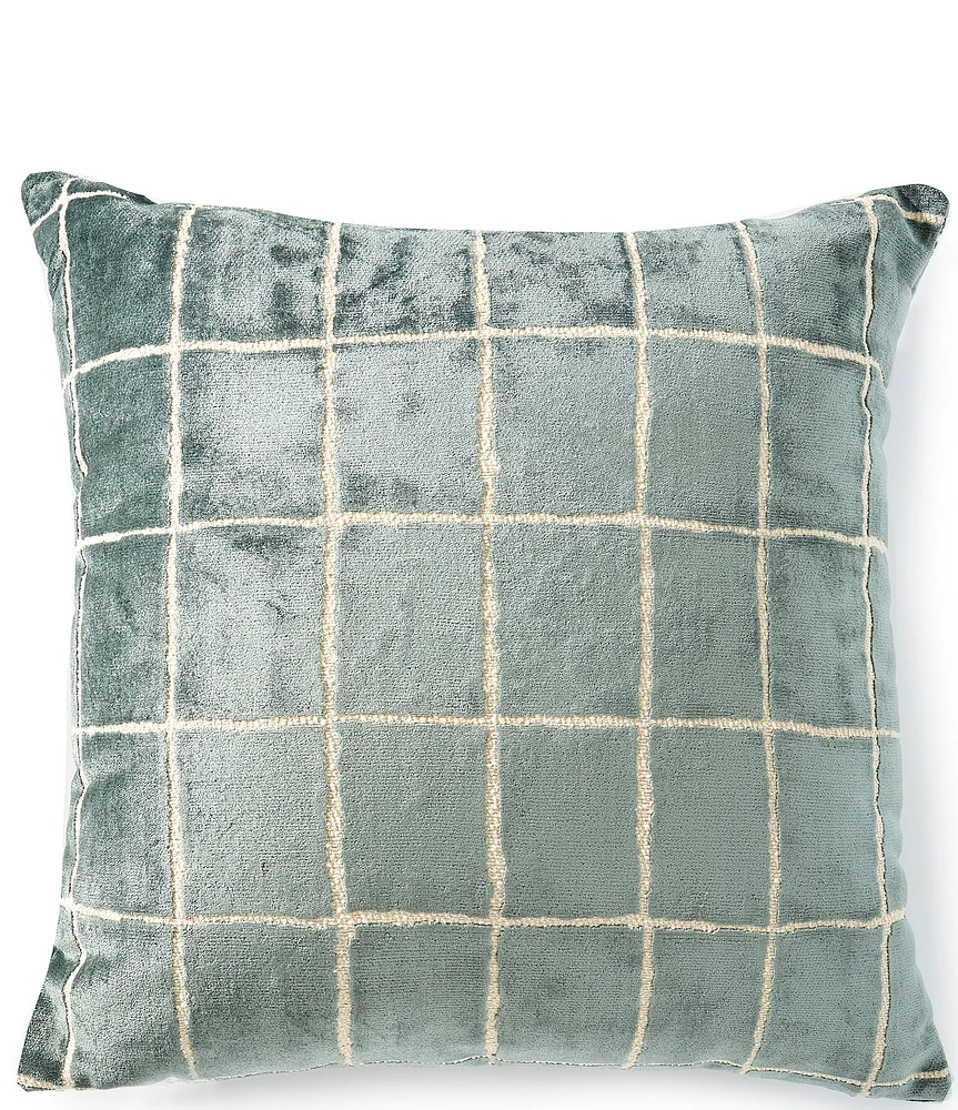 Southern Living Design House Avenue Windowpane Filled Euro Sham