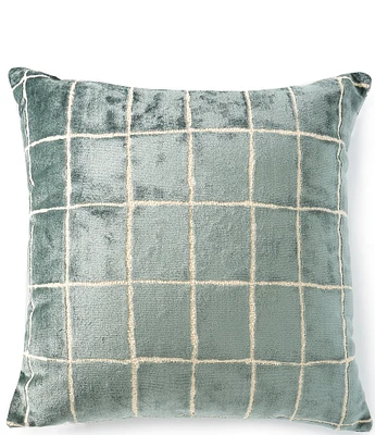 Southern Living Design House Avenue Windowpane Filled Euro Sham