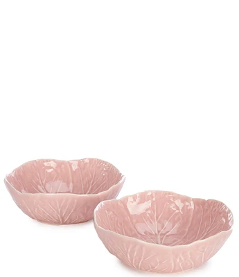 Southern Living Cabbage Cereal Bowls, Set of 2