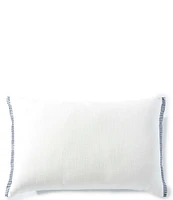 Southern Living Embroidered Floral Pillow