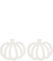 Southern Living Festive Fall Mini Aluminum Pumpkin Trivets, Set of 2