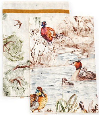 Southern Living Festive Fall Wetland Kitchen Towel Set