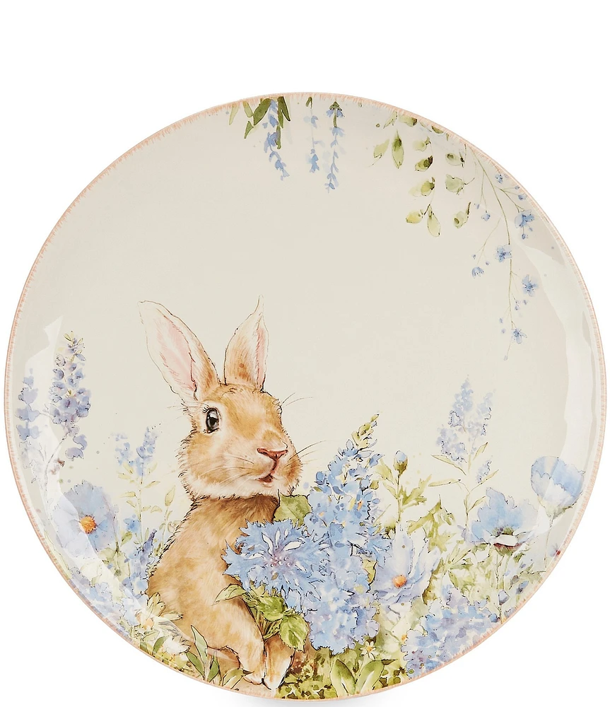 Southern Living Floral Bunny Platter