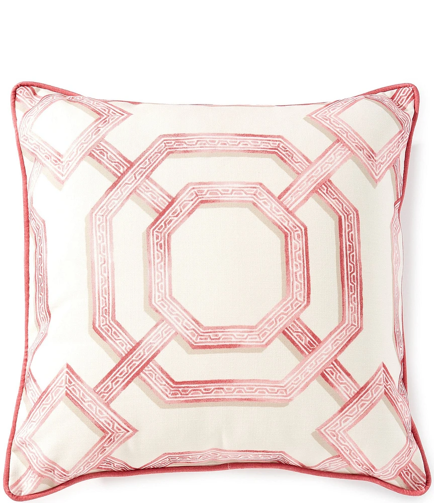 Southern Living Gazebo Trellis Square Pillow