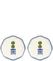 Southern Living Ginger Top Accent Plates, Set of 2