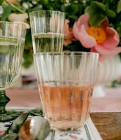 Southern Living Gracie Double Old-Fashion Glasses, Set of 4