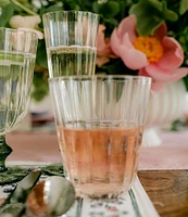 Southern Living Gracie Double Old-Fashion Glasses, Set of 4
