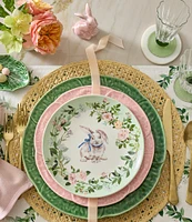 Southern Living English Garden Bunny Accent Plates