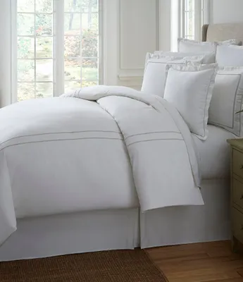 Southern Living Heirloom 500-Thread-Count Sateen & Twill Duvet Cover