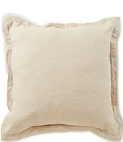 Southern Living Heirloom Distressed Wash Linen Euro Sham