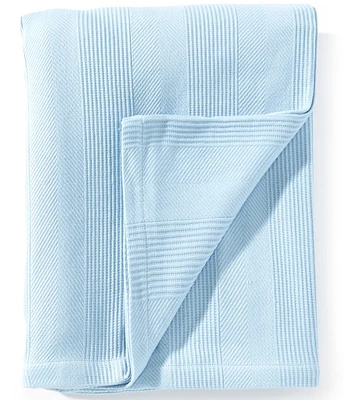 Southern Living Heirloom Textured Cotton Bed Blanket
