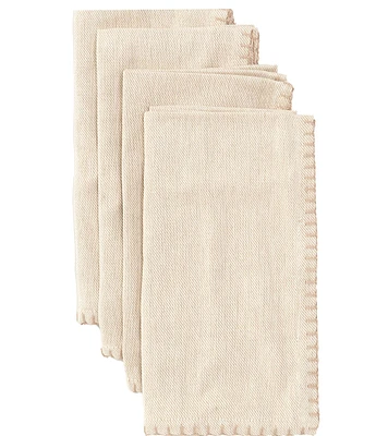 Southern Living Herringbone Napkins, Set of 4