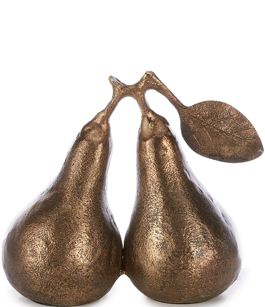 Southern Living Holiday Collection Brass Pear Decor