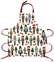 Southern Living Holiday Nutcrackers & Christmas Greenery Apron