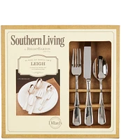 Southern Living Leigh 45-Piece Stainless Steel Flatware Set