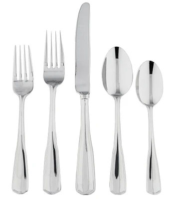 Southern Living Leigh 45-Piece Stainless Steel Flatware Set