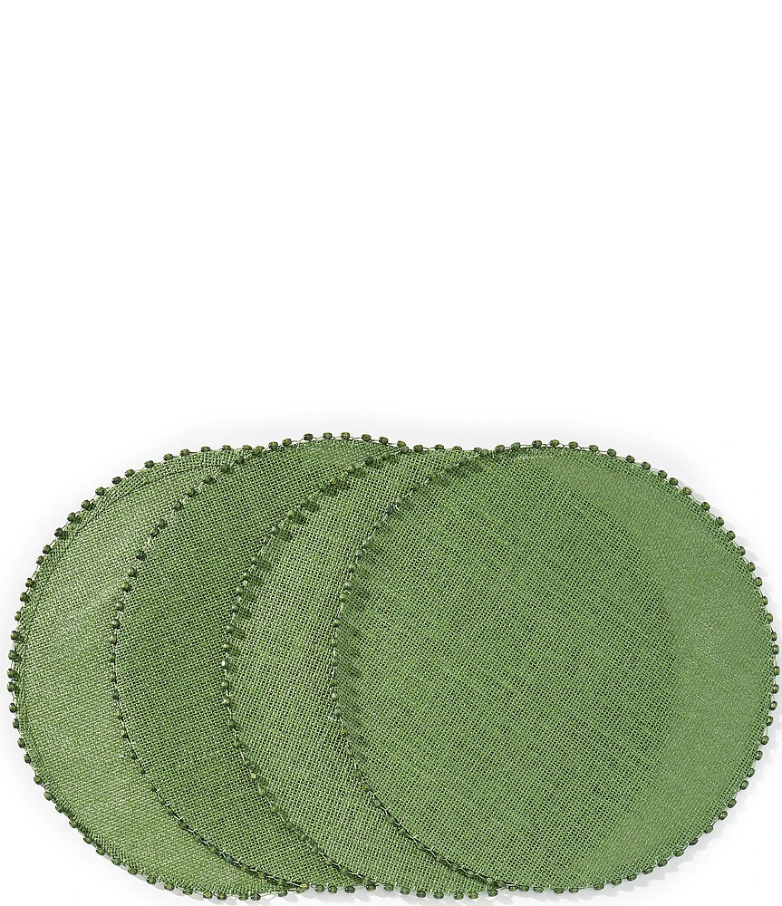 Southern Living Lindos Beaded Placemats, Set of 4