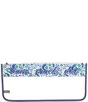Southern Living Mahjong Clear Tile Pouch