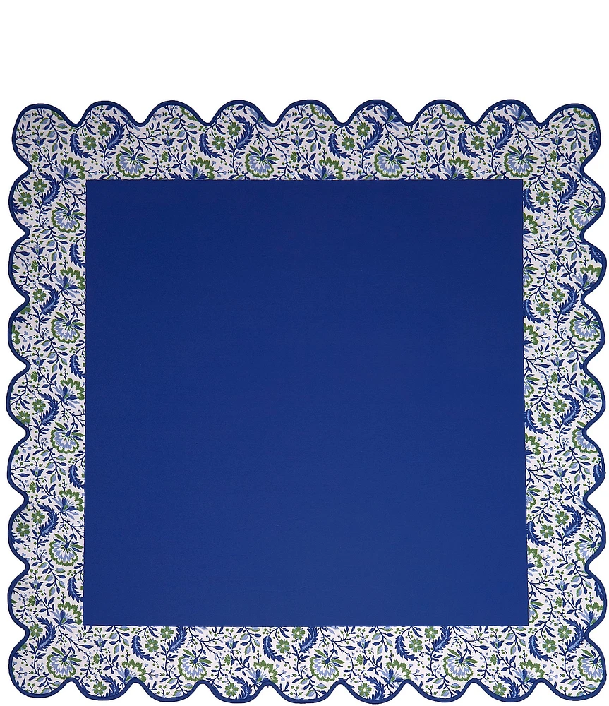 Southern Living Mahjong Floral Mat