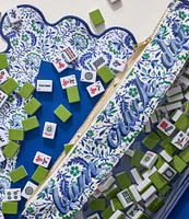 Southern Living Mahjong Floral Mat