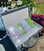 Southern Living Mahjong Floral Tile Box Set